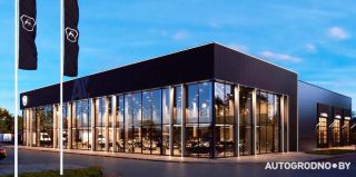 В Гродно построят автосалон – на проспекте Космонавтов. Первые визуализации