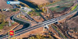 Как будем ездить по новой развязке у Озерского шоссе? Фото с дрона за 4 дня до открытия