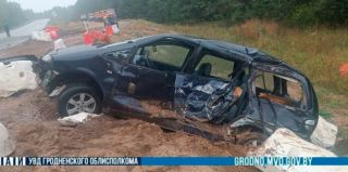 Серьезное ДТП возле Дятлово. В ГАИ рассказали, как это произошло