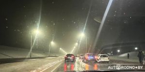 Что же произошло вчера вечером на Восточном мосту? Рассказали в ГАИ Гродно