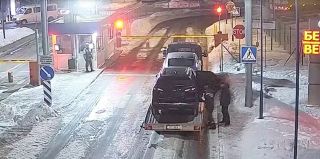 В "Беняконях" задержали водителя автовоза