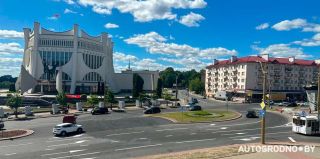 Как выглядит улица Мостовая в Гродно через сутки после Чемпионата по дрифту