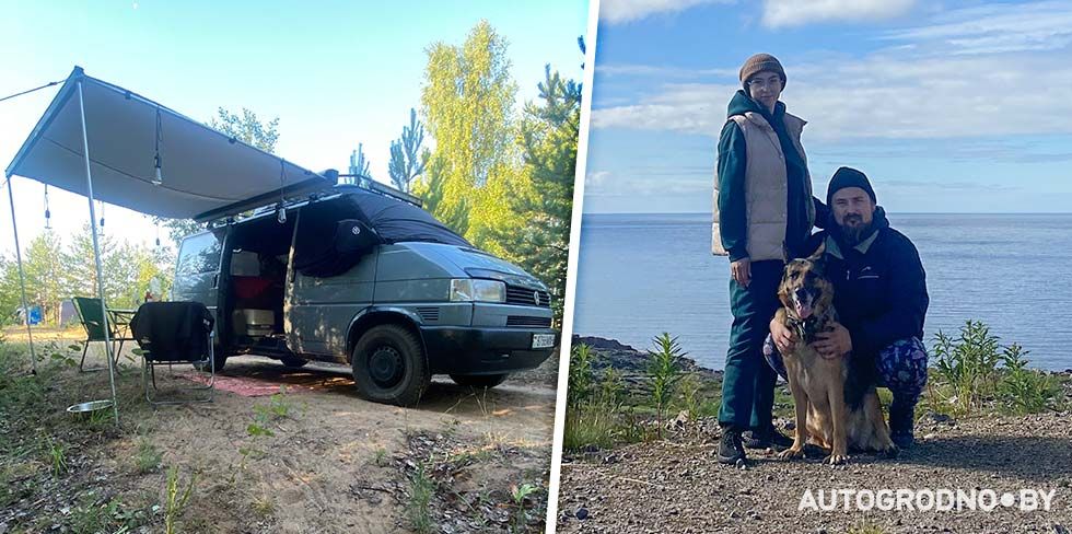 Ребята из Гродно сделали из VW Transporter "дом на колесах" и проехали за раз 6000 км: "Это был сюрприз на свадьбу. Путешествие на Териберку"