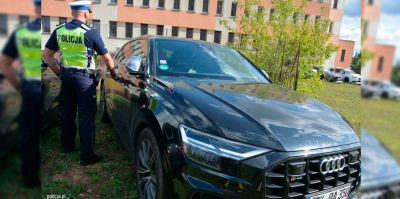 Белорусы гнали по Польше краденную AUDI и попались полиции. На мелочи