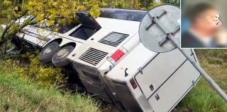 СК: автобус Варшава – Минск попал в аварию из-за утомленности водителя. Его будут судить