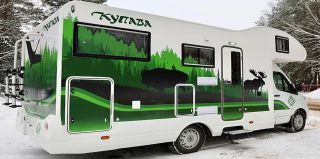 МАЗ представил автодом для четырех человек. Для управления хватит прав категории "B"