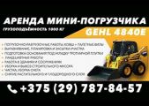 Аренда мини-погрузчика GEHL 4840e