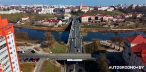 Гродно засняли с высоты с помощью квадрокоптера – как выглядит центр весной 2026