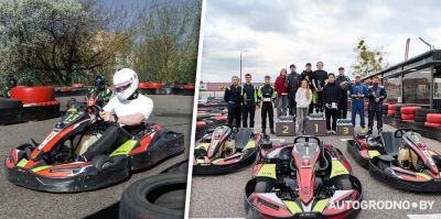 В Гродно прошли соревнования по картингу: "7 часов без остановки". Лучший по итогам года поедет на мировые состязания