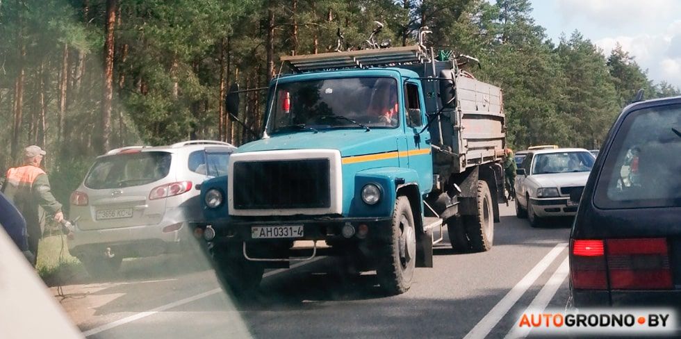 Из-под границы в Привалке увезли десятки велосипедов, пристегнутых к деревьям и столбам