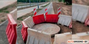 Не стал "фишкой": в Гродно с велодорожки пропал колодец
