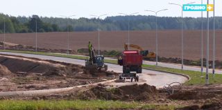 От кольца до кольца – асфальт. На каком этапе обустройство "бетонки" в Гродно?