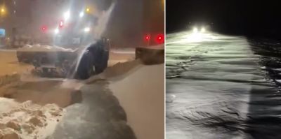 В Беларуси из-за сильного снегопада и метели сложилась сложная обстановка на дорогах. Есть проблемы и в Гродненской области