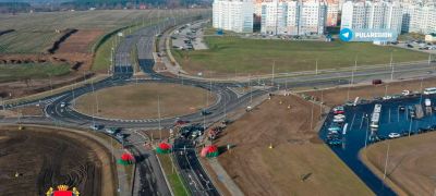 Превью фото к статье В Гродно открыли для движения новую дорогу в сторону Ольшанки – бывшую бетонку...