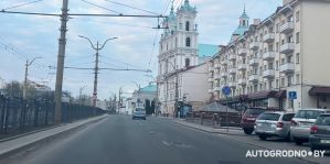 Улицу Стефана Батория в Гродно закрывают для движения транспорта. Сроки перенесли