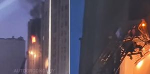 В Гродно горела квартира: работники МЧС спасли пожилую хозяйку